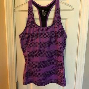 Awesome Purple Nike‎ Athletic Tank Medium Excellent Condition